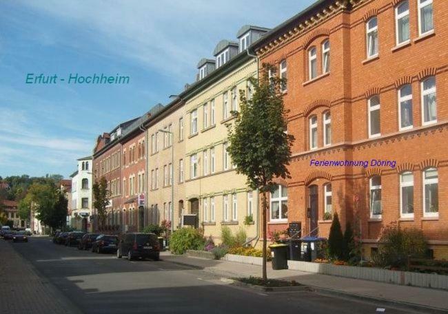 Ferienwohnung Doering Эрфурт Экстерьер фото